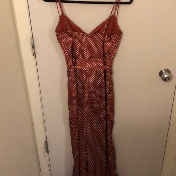 Rust Colored Jumpsuit - Picture 2 of 4